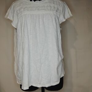 Ella Moss White Blouse